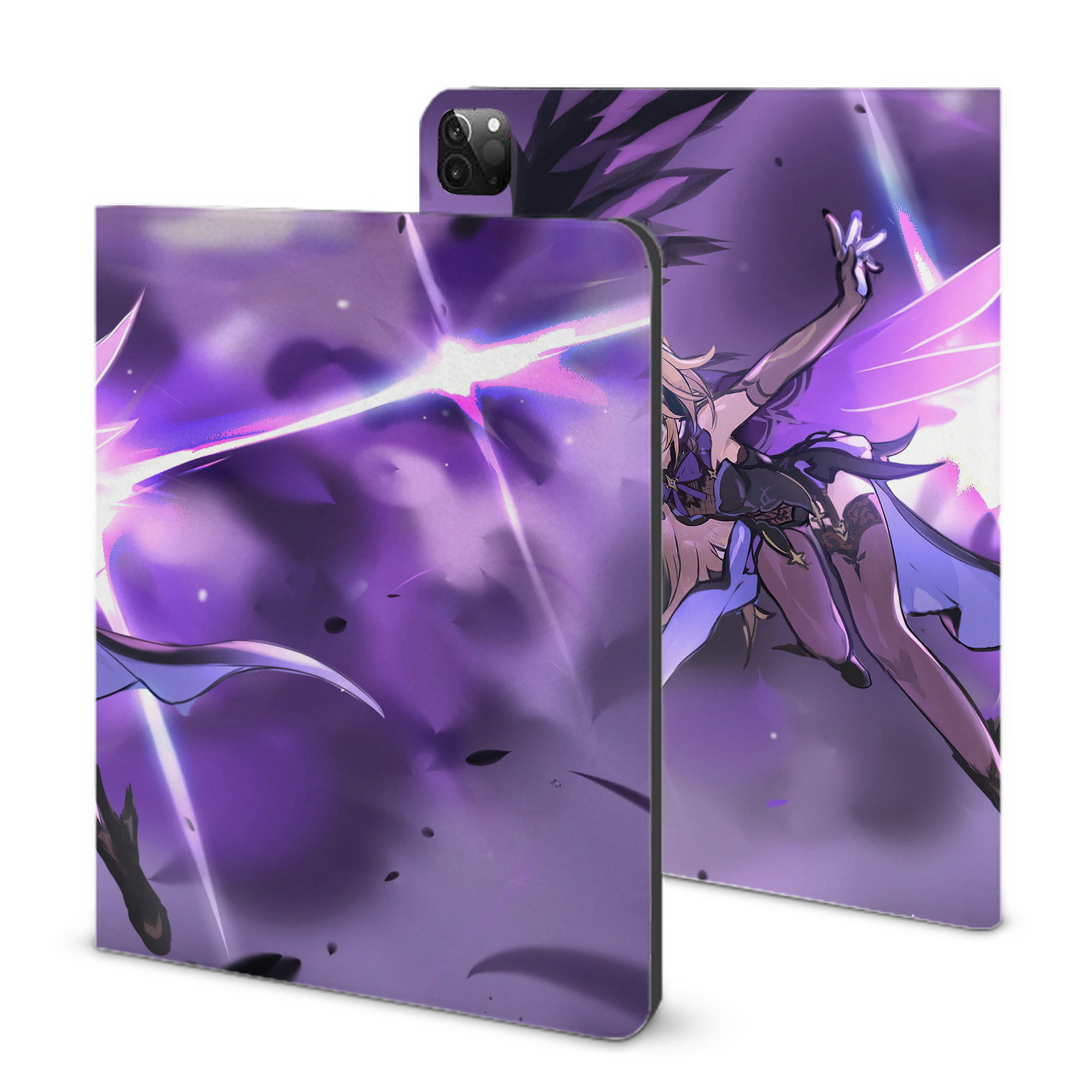 げんし神 genshin IPadケース ペンホルダー付き ブックスタイルデザイン